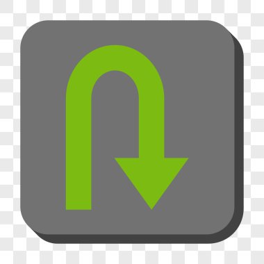 Geri yuvarlatılmış kare düğmesini kapatma