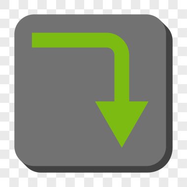 Yuvarlatılmış Kare düğmesini basılı açmak