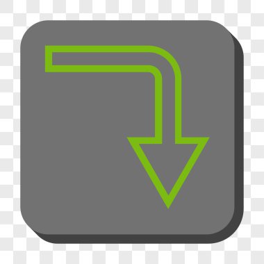 Yuvarlatılmış Kare düğmesini basılı açmak