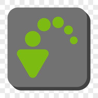 Yuvarlatılmış Kare düğme geri al