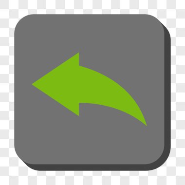 Yuvarlatılmış Kare düğme geri al