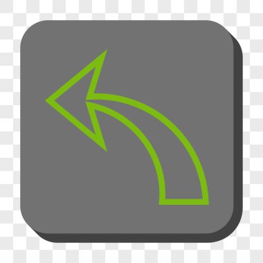 Yuvarlatılmış Kare düğme geri al