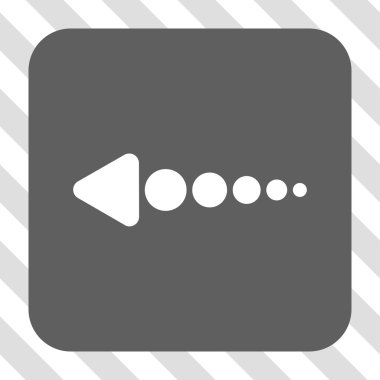 Ok sol yuvarlak kare düğme