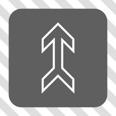 Yuvarlatılmış Kare düğmesini yukarı ok