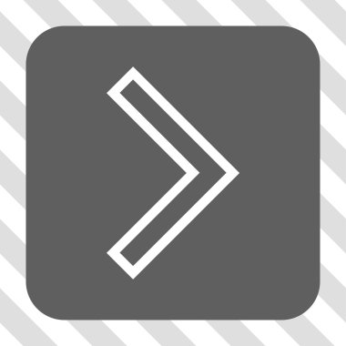 Ok ucu sağ yuvarlak kare düğme