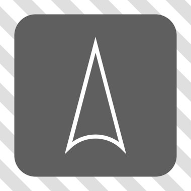 Yuvarlatılmış Kare düğmesini yukarı ok ucu