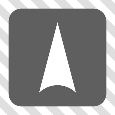 Yuvarlatılmış Kare düğmesini yukarı ok ucu