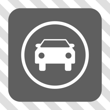 Araba yuvarlak kare düğme