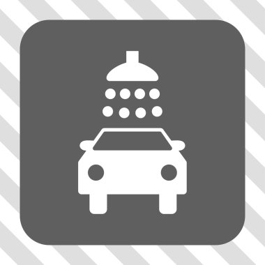 Araba duş yuvarlak kare düğme