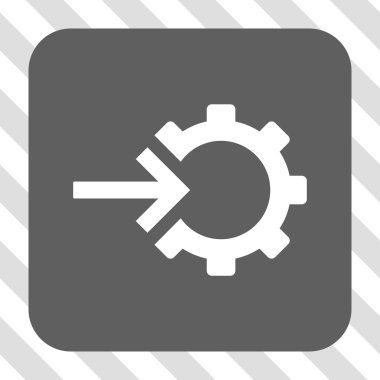 COG Tümleştirme yuvarlak kare düğme