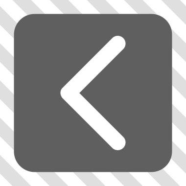 Yön sol yuvarlak kare düğme