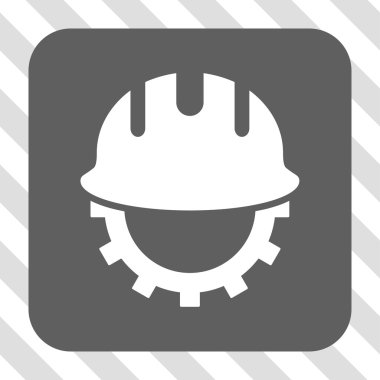 Geliştirme Hardhat yuvarlak kare düğme