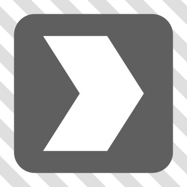 Yön sağ yuvarlak kare düğme