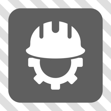 Geliştirme Hardhat yuvarlak kare düğme