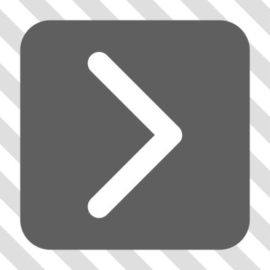 Yön sağ yuvarlak kare düğme