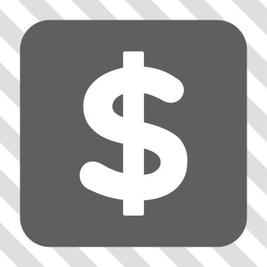 Doları yuvarlak kare düğme
