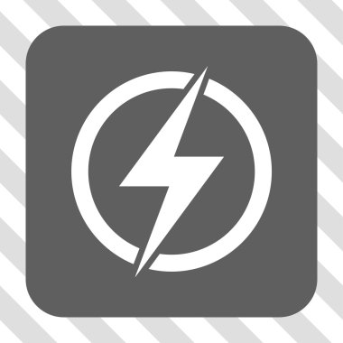 Elektrik yuvarlak kare düğme