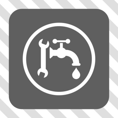 Sıhhi tesisat yuvarlak kare düğme