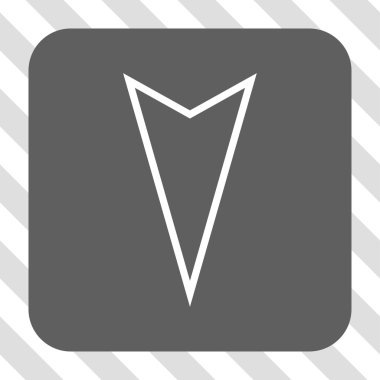 İşaretçiyi yuvarlatılmış kare düğmesini basılı