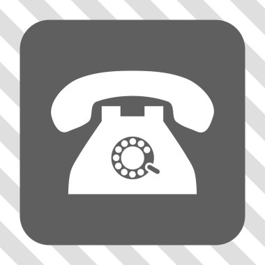 Nabız telefon yuvarlak kare düğme