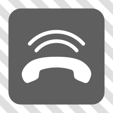 Telefonun çaldığını yuvarlak kare düğme