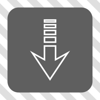 Yuvarlatılmış Kare düğmesini basılı göndermek