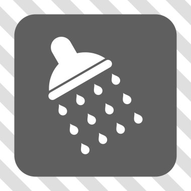 Duş yuvarlak kare düğme