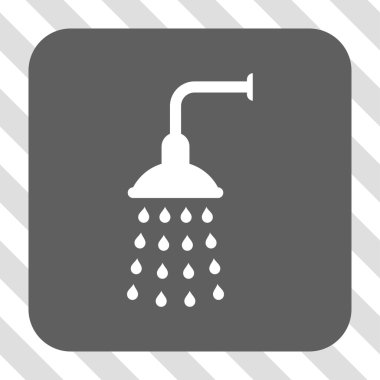 Duş yuvarlak kare düğme