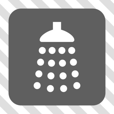 Duş yuvarlak kare düğme