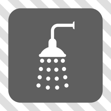 Duş yuvarlak kare düğme