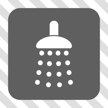 Duş yuvarlak kare düğme