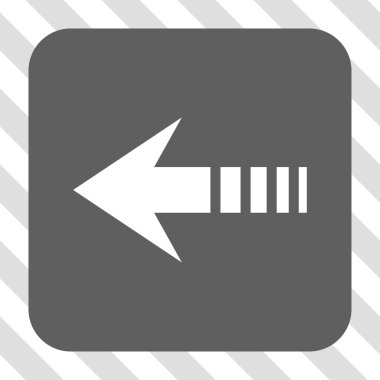 Sol yuvarlak kare düğme göndermek