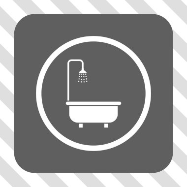 Duş Banyo yuvarlak kare düğme