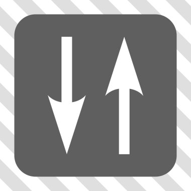 Dikey Exchange okları yuvarlak kare düğme