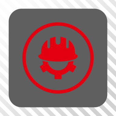 Geliştirme kask yuvarlak kare düğme