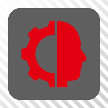 Cyborg dişli yuvarlak kare düğme