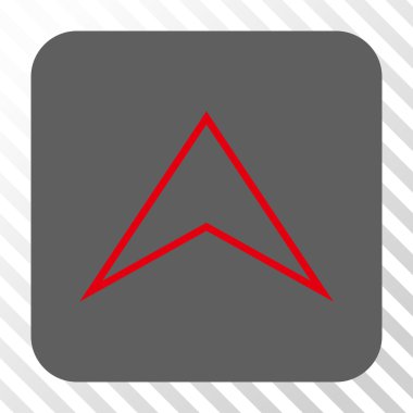 Yuvarlatılmış Kare düğmesini yukarı ok ucu