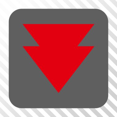 Yuvarlatılmış Kare aşağı taşı düğmesini