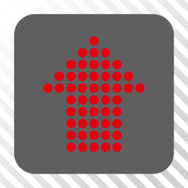 Yuvarlatılmış Kare düğmesini yukarı noktalı ok