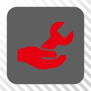 Onarım hizmeti yuvarlak kare düğme