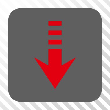 Yuvarlatılmış Kare düğmesini basılı göndermek