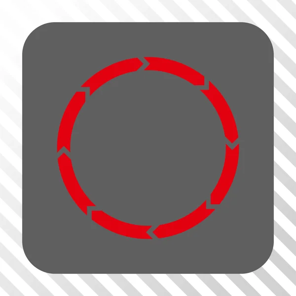 旋转圆角的方形按钮 — 图库矢量图片