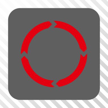 Döndürme yuvarlak kare düğme