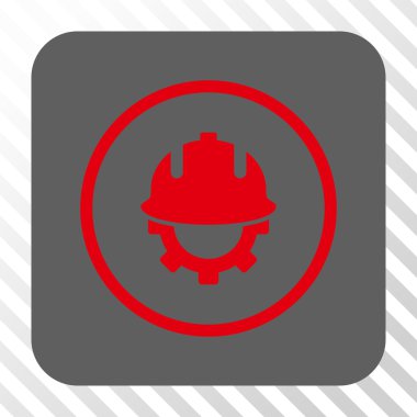 Geliştirme kask yuvarlak kare düğme