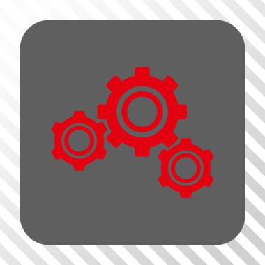 Gears'ı yuvarlak kare düğme