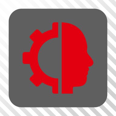 Cyborg dişli yuvarlak kare düğme