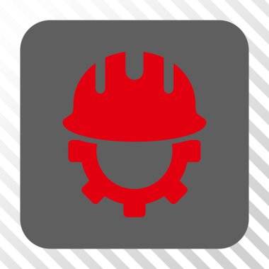 Geliştirme Hardhat yuvarlak kare düğme