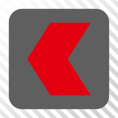 Yön sol yuvarlak kare düğme