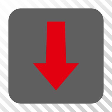 Yuvarlatılmış Kare düğme aşağı ok