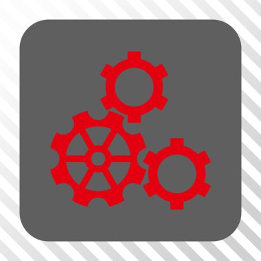 Gears'ı yuvarlak kare düğme